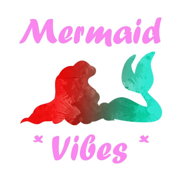 Mermaid Vibes Inspired Silhouette by InspiredShadows