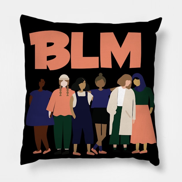 Black lives matter Pillow by KMLdesign