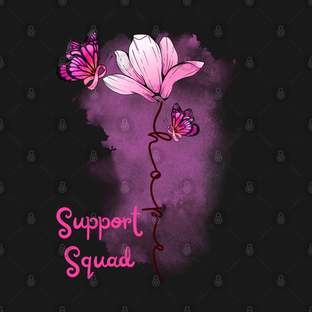 Support Squad Breast Cancer Awareness by Myartstor 