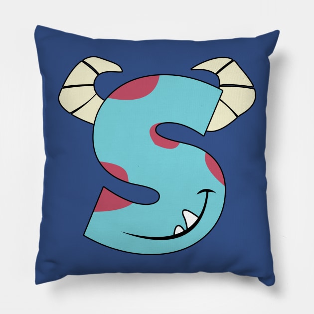 Sulley - S Pillow by NotoriousMedia