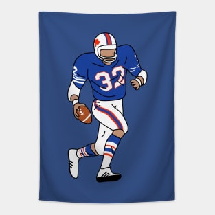 OJ Simpson Illustration Tapestry