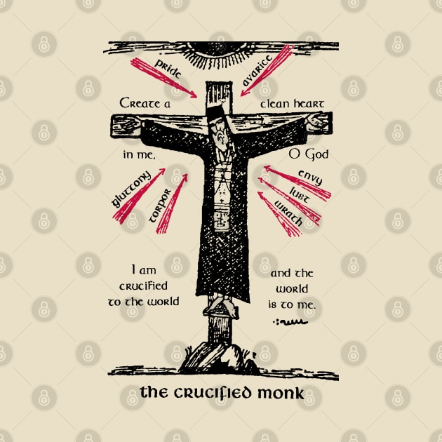 The Crucified Monk by EkromDesigns