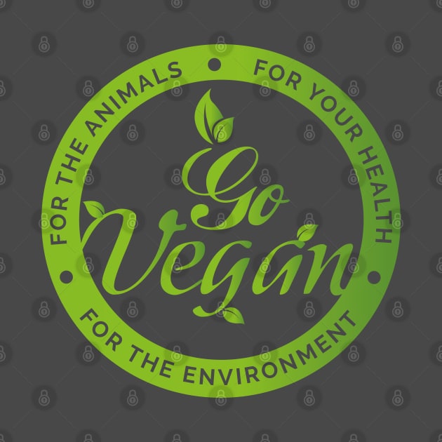 Go Vegan Vegetarian Veganism by ghsp