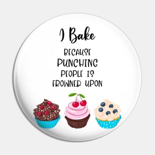 I Bake Pin