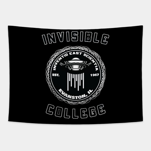 Unidentified Flying Object UAP novelty invisible college UFO Tapestry by S-Log