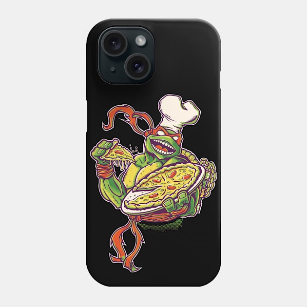 TURTLE PIZZA Phone Case by FernandoSala