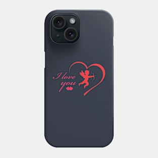 i love you Phone Case