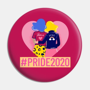 Pride 2020 by WOOF SHIRT Pin