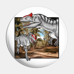 Allosaurus Pin