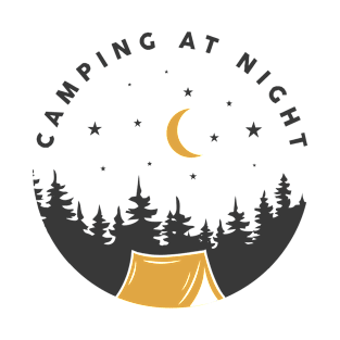 Camping at Night T-Shirt