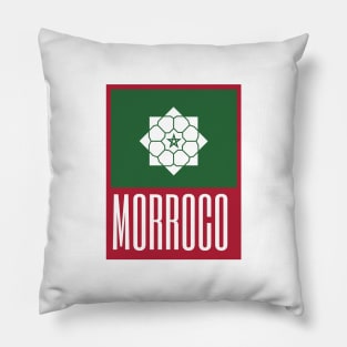 Morroco Country Symbols Pillow