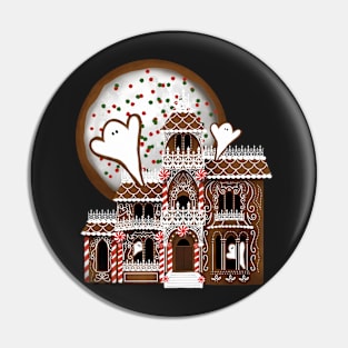 Gothic Gingerbread House Pin