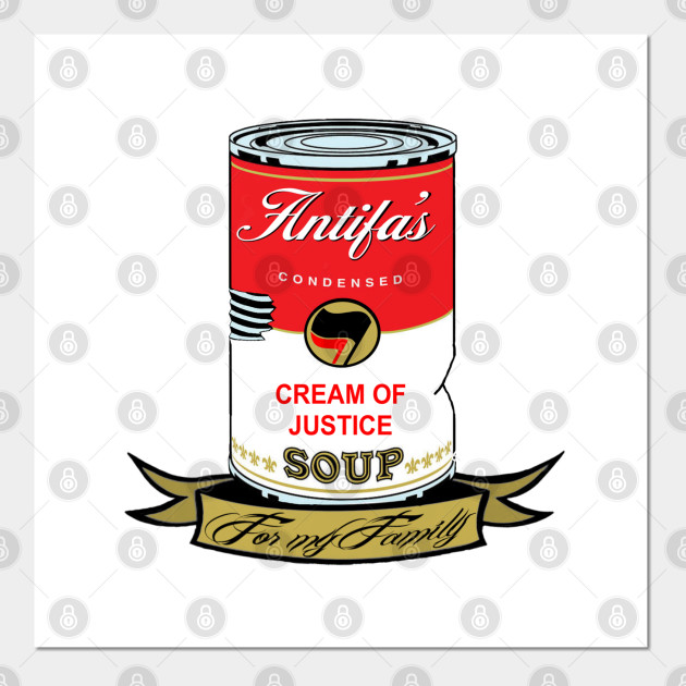 Soup For My Family Antifa Posters And Art Prints Teepublic