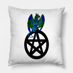 Griffon on a Pentacle Pillow