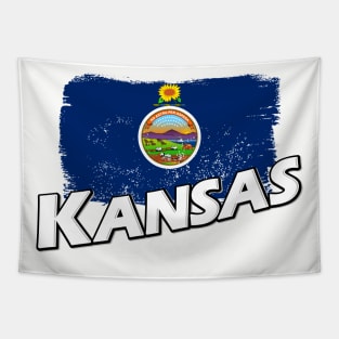 Kansas flag Tapestry