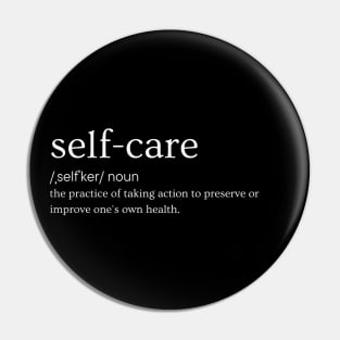 Self-Care Pin