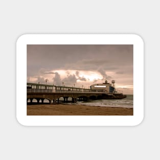 Bournemouth Pier and Beach Dorset England UK Magnet