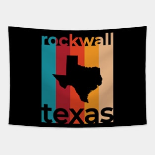 Rockwall Texas Retro Tapestry