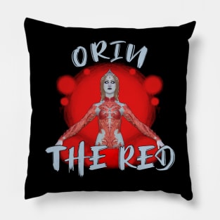 Orin The Red - Powerful Baldurs Gate 3 Orin Pillow