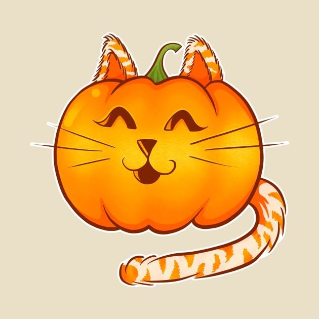 Pumpkin Kitty by Leonie Jonk