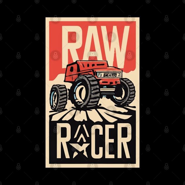 Raw Racer Desert Racing Car by Abeer Ahmad