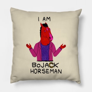 I AM BOJACK HORSEMAN Pillow