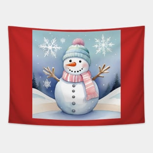 snowman Tapestry