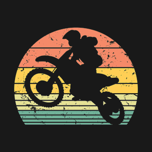 Retro Dirt Bike Motocross Rider - Motocross Enduro Freestyle Racing Lover, For Men, Women & Kids T-Shirt