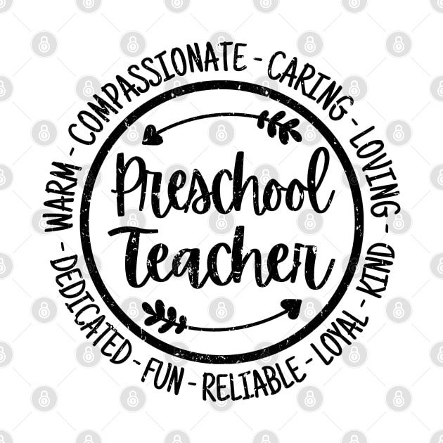 Preschool Teacher by HeroGifts