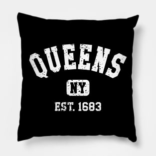 Queens New York Pillow