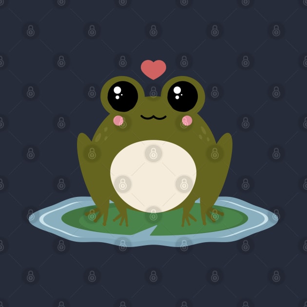 Kawaii Frog by Sasyall