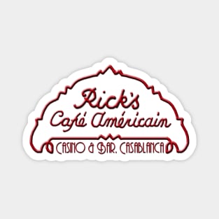 Rick's Cafe Americain - Casablanca Magnet