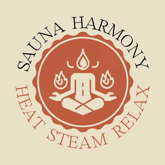 Sauna Harmony, Sauna Time by BestChooseArt