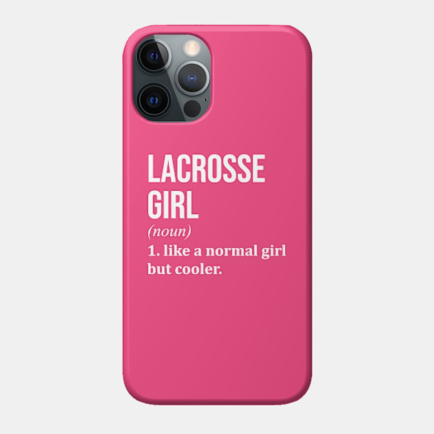 Lacrosse Player - Lacrosse Player - Phone Case