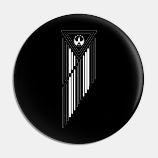 Triad of the Force - Resistance Flag (Vertical) Pin