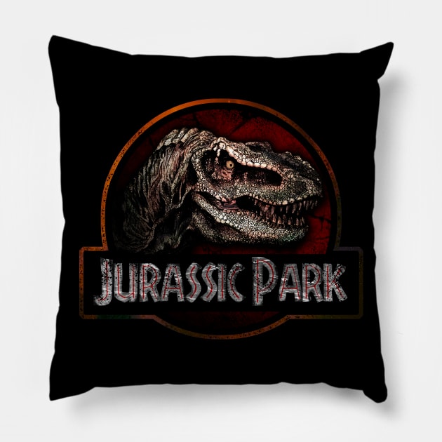 Jurassic park - Trex Pillow by wet_chicken_lip