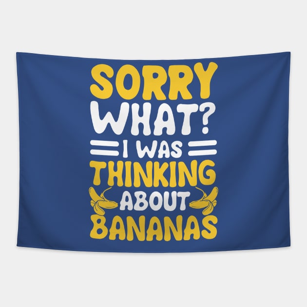 i was thinking about bananas 1 Tapestry by MarlinsForemans