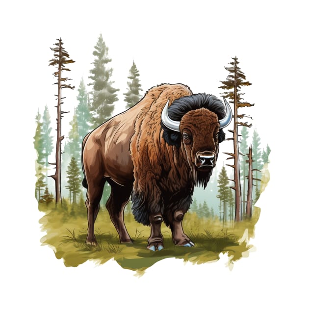 American Bison by zooleisurelife