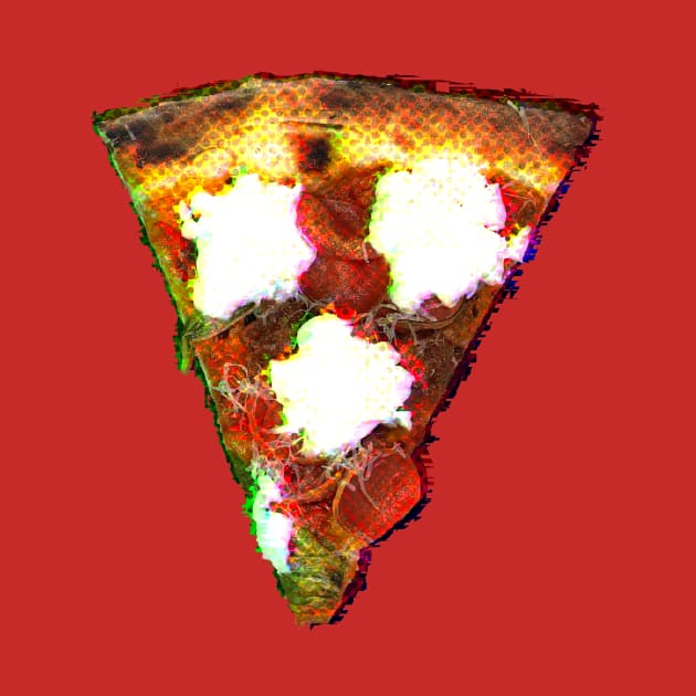 Pizza Slice Snack Glitch by SABREart