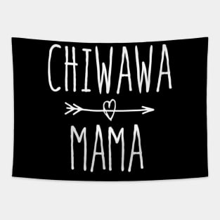 Chiwawa Mama Love Heart Tapestry