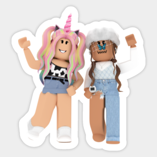 Roblox Girl Stickers Teepublic