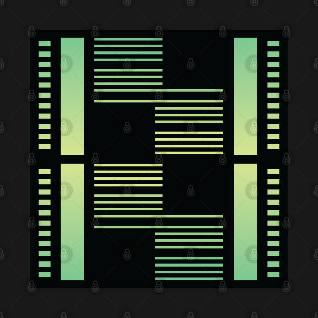 “Dimensional Levels” - V.6 Green - (Geometric Art) (Dimensions) - Doc Labs by Doc Labs