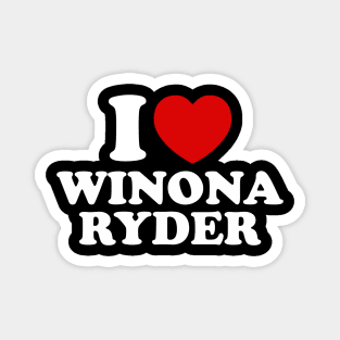 WINONA RYDER Magnet