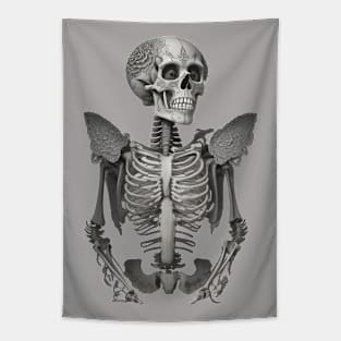 Moon skeleton Tapestry