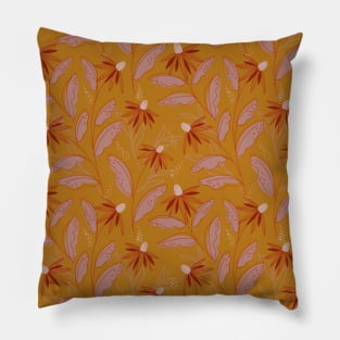 Wildflower Pattern Pillow