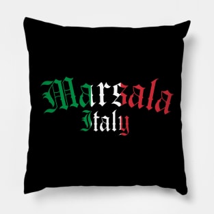 Marsala Italy Pillow