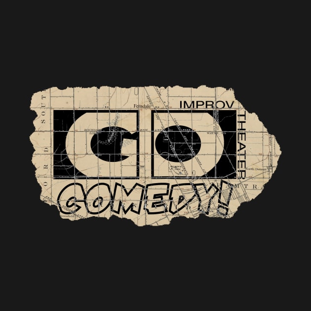 Go Comedy Ferndale Map by gocomedyimprov