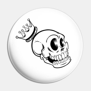 King Skull Boy Dbl Sided Pin