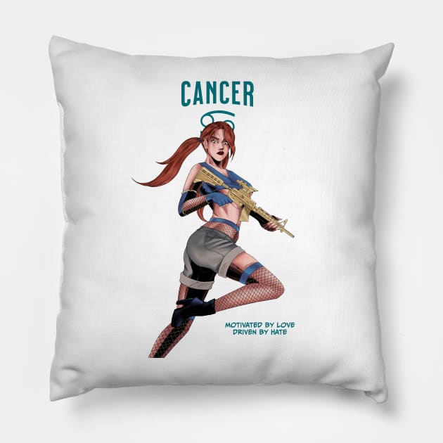 Cancer Pillow by sffuma