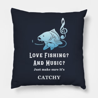 fishing music Pillow